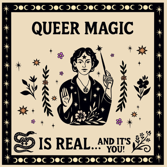 Queer Magic Is Real... and its You! Greetings Card