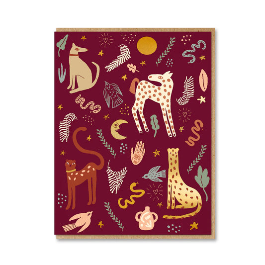 The Gathering greeting card