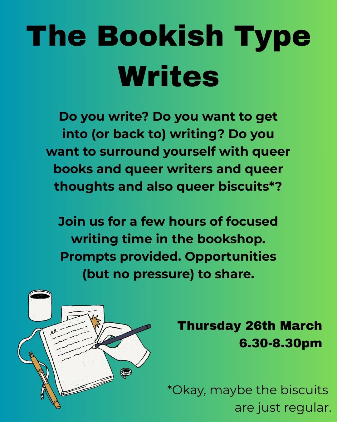 The Bookish Type Writes