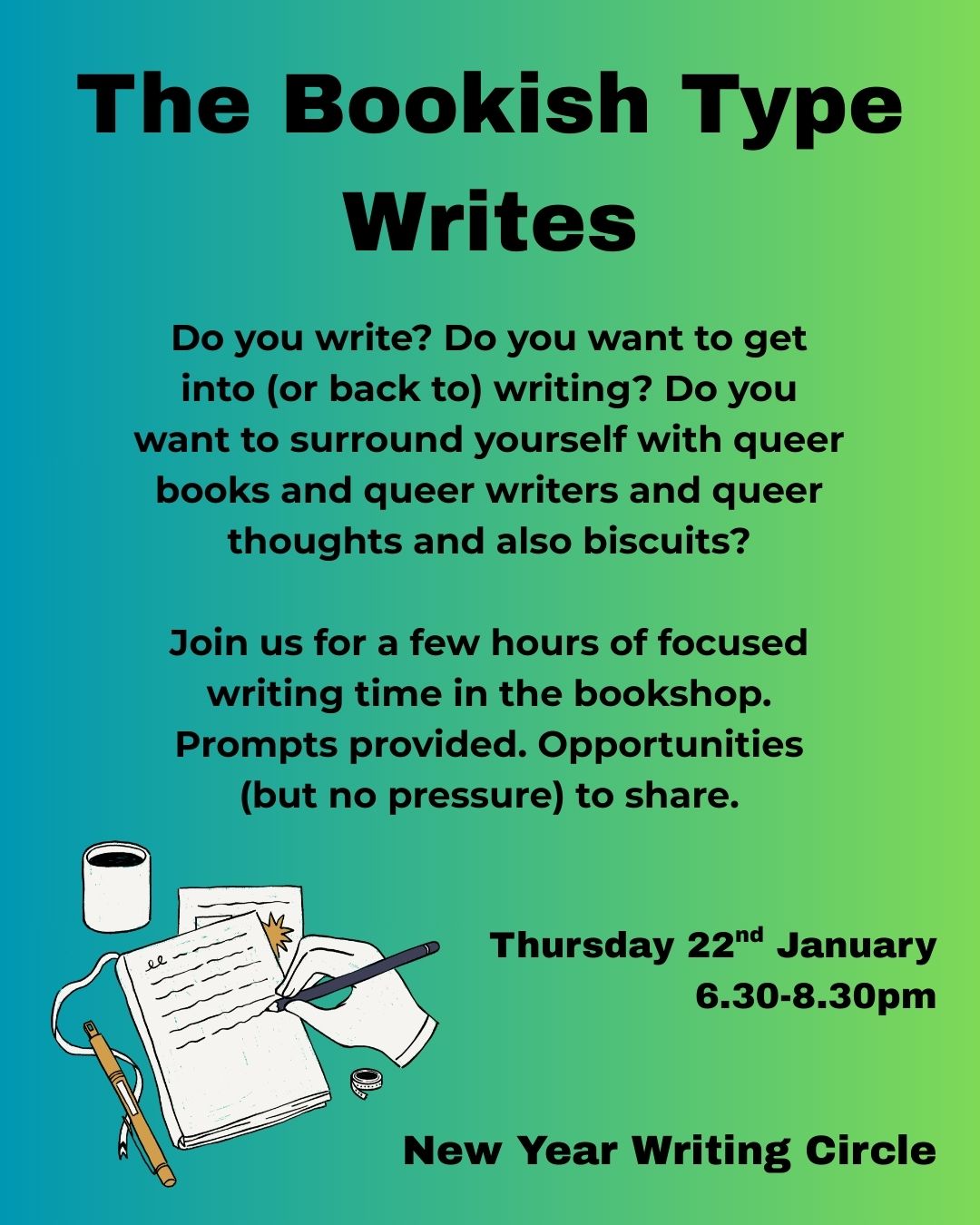 The Bookish Type Writes