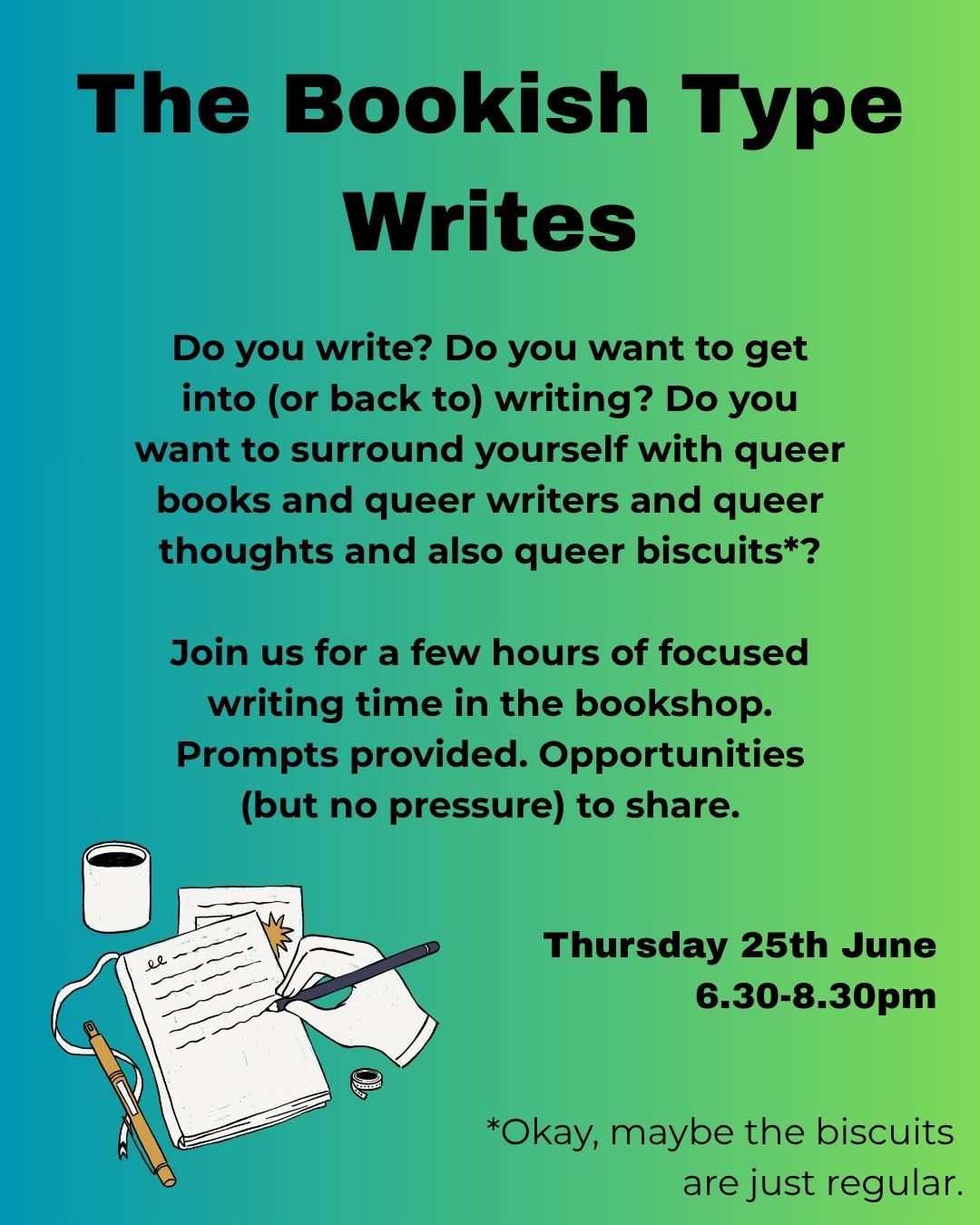 The Bookish Type Writes