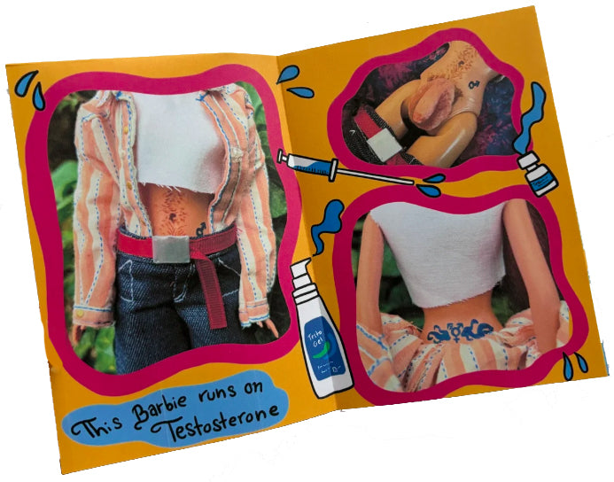 This Barbie is a Man zine by rejka