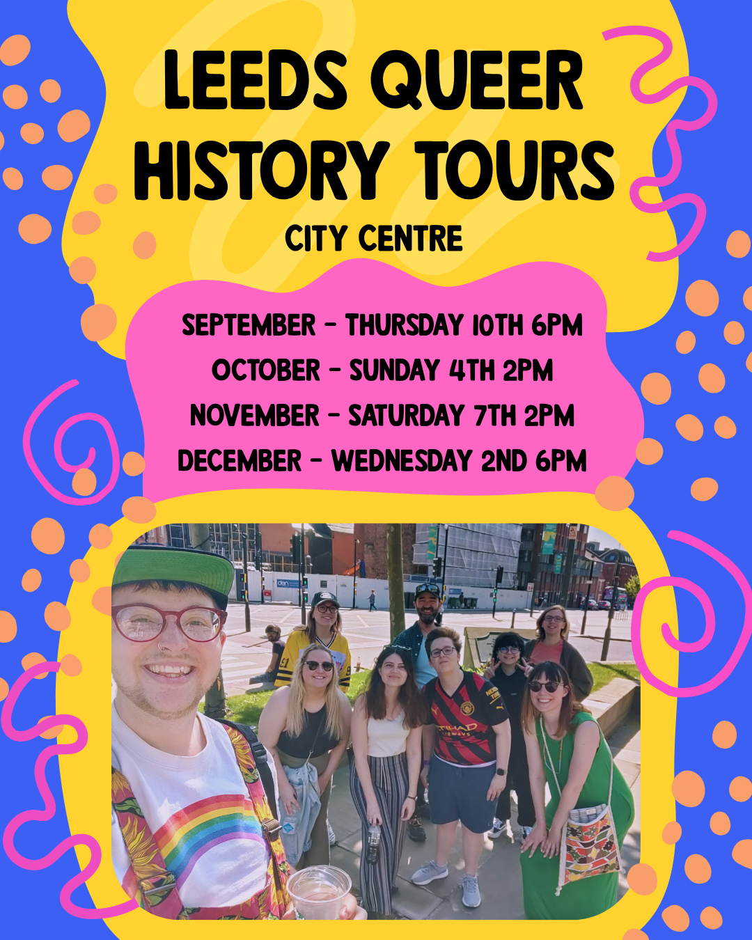 Leeds' Queer History Tour - City Centre (Autumn)
