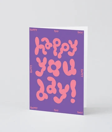 Happy You Day greetings card