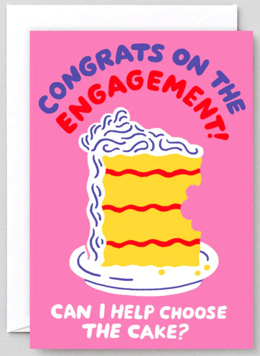 Congrats on the Engagement greetings card