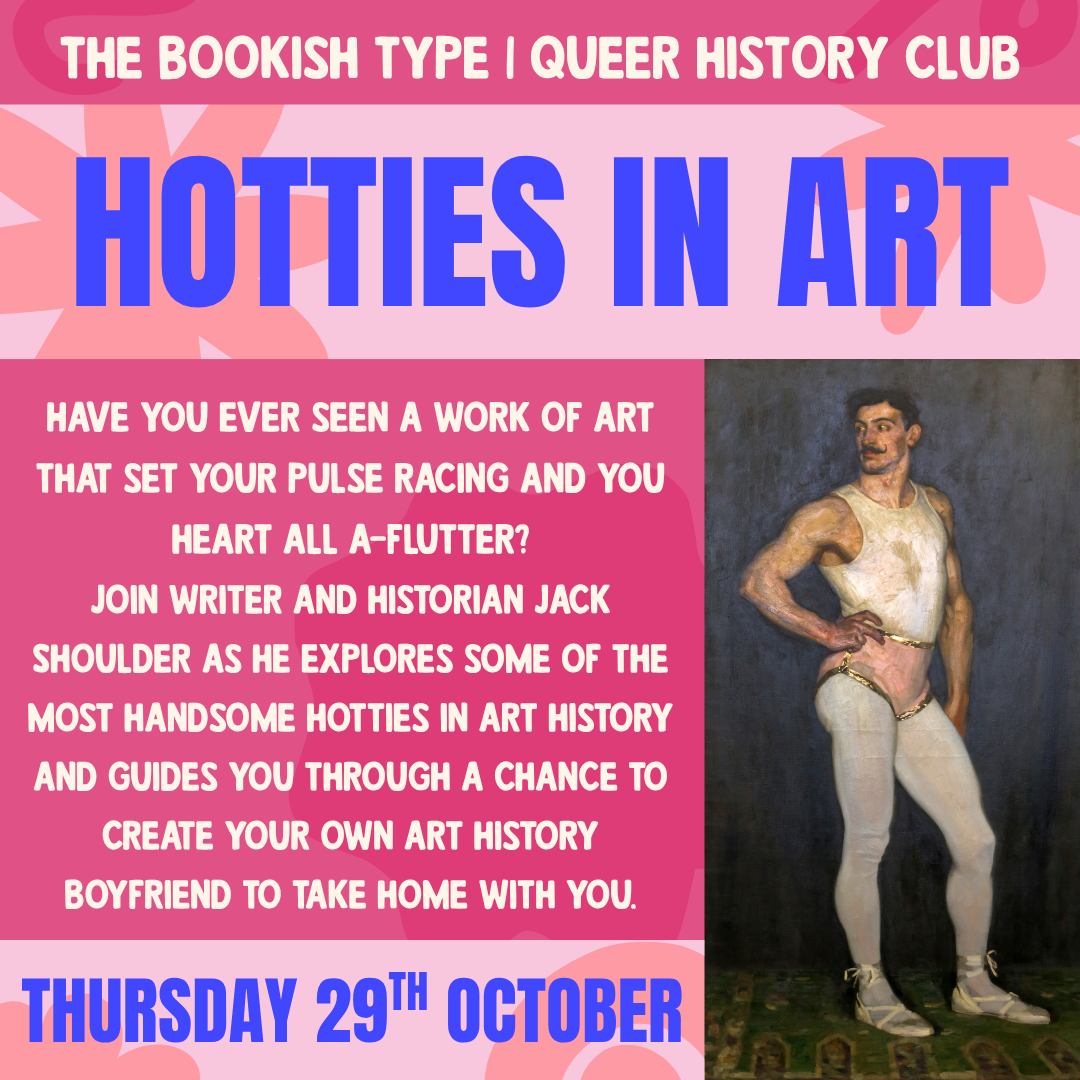 Queer History Club: Hotties in Art - Talk & Art Workshop