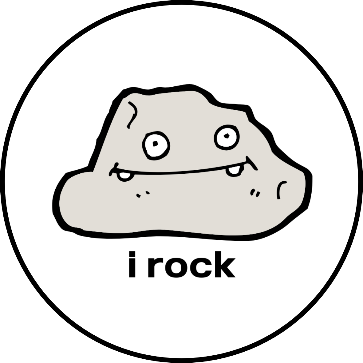 i rock badge