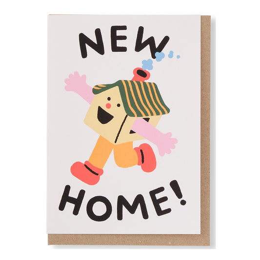 New Home! greetings card
