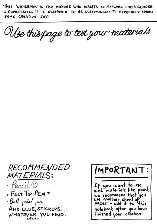 T.R.A.N.S. Notebook by Trans_Muted zine