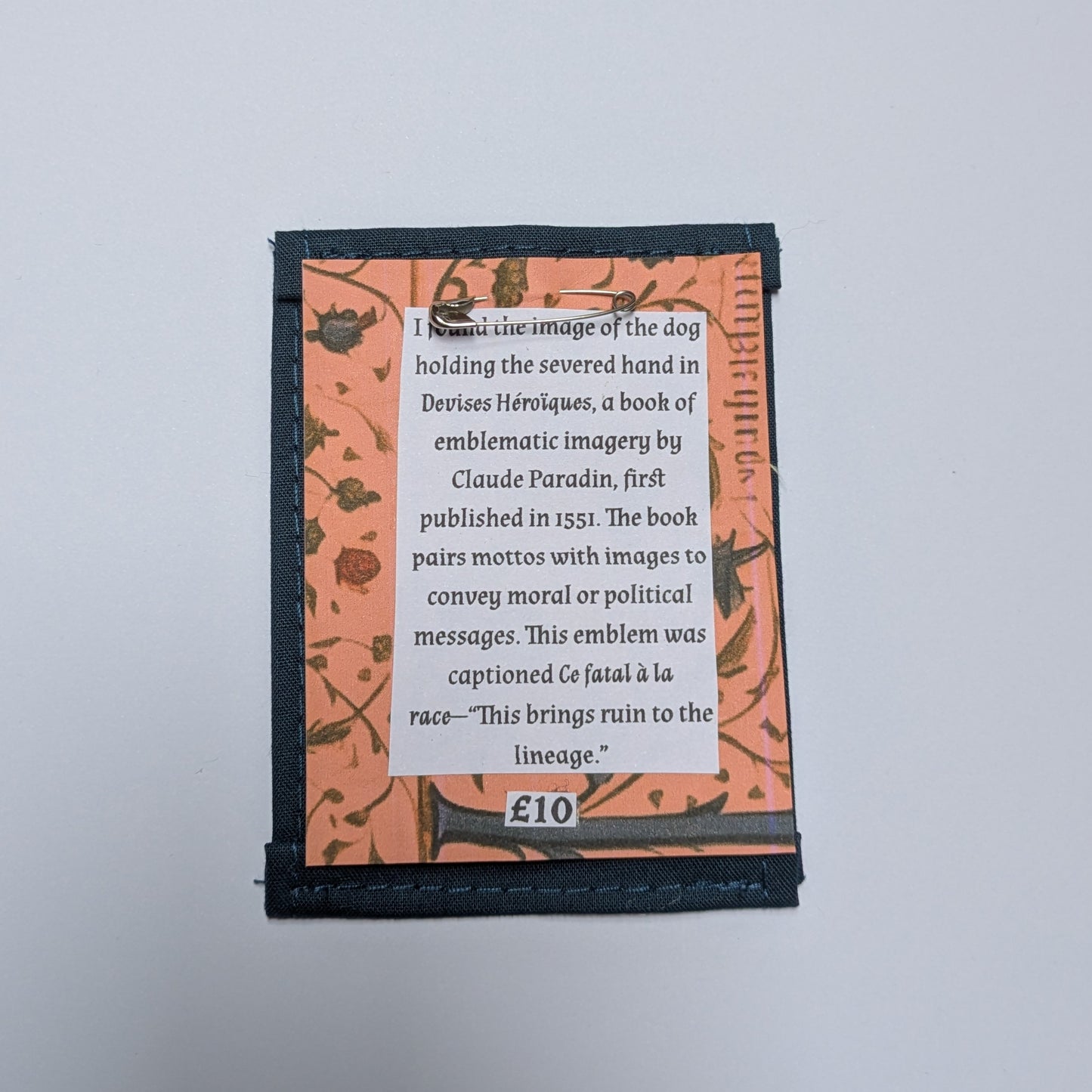 Good Boy Hand Embroidered Patch