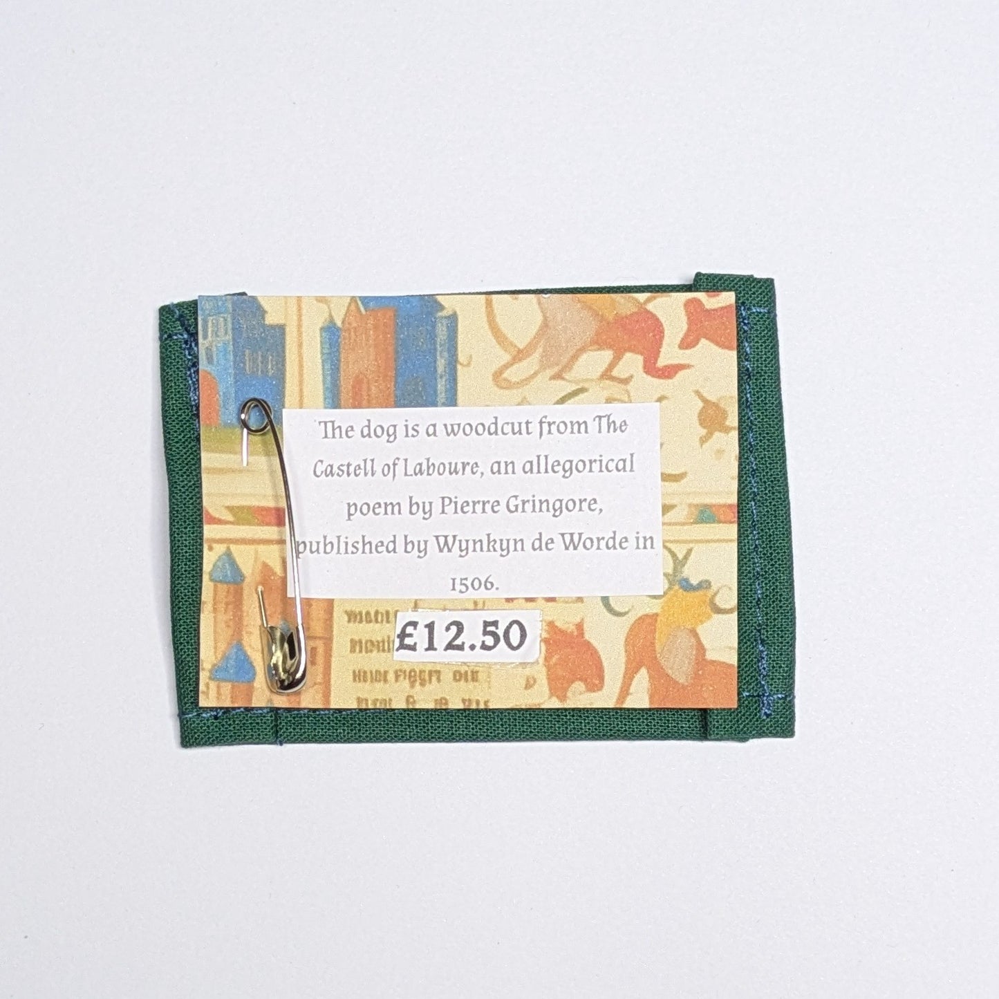 Woof woof Hand Embroidered Patch