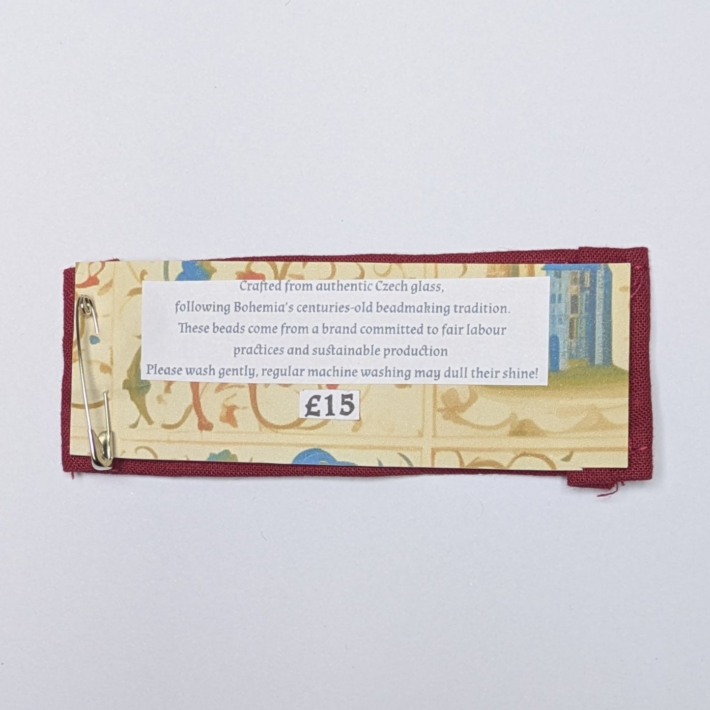 Faggot Hand Beaded Patch