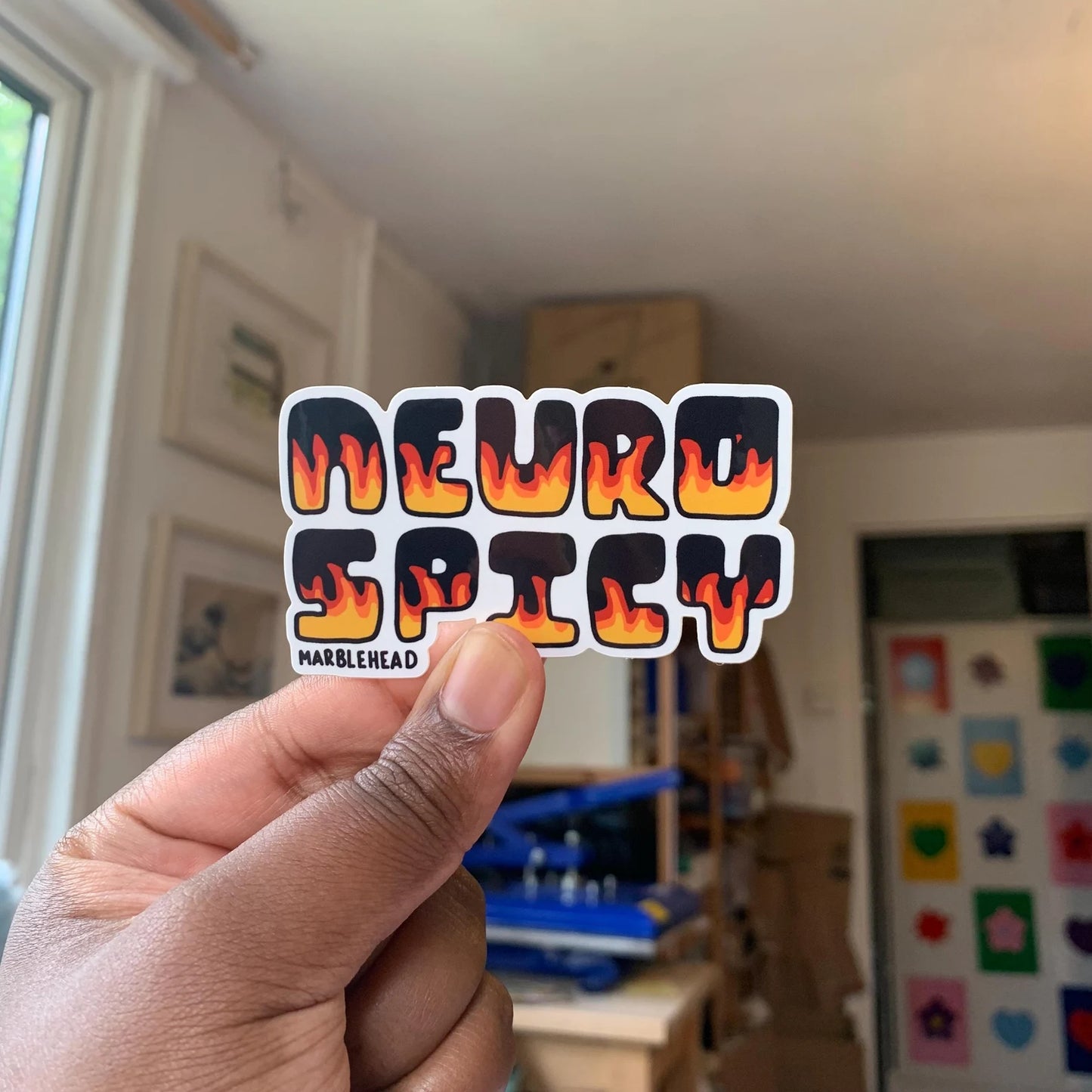 Neuro Spicy sticker