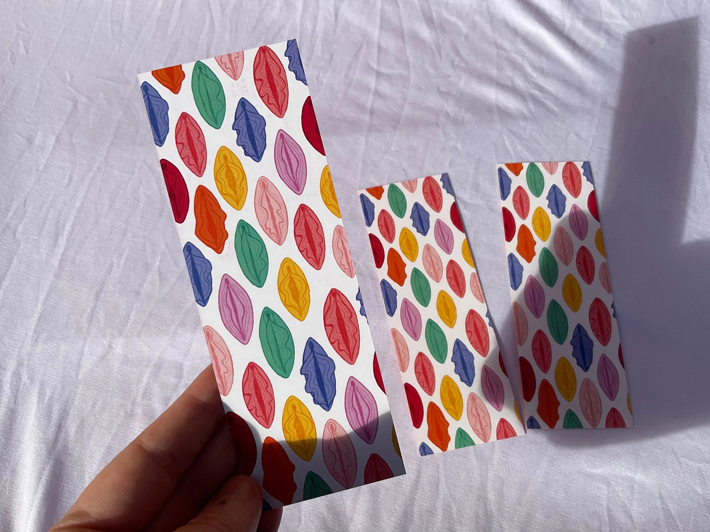 Viva La Vulva Rainbow Bookmark