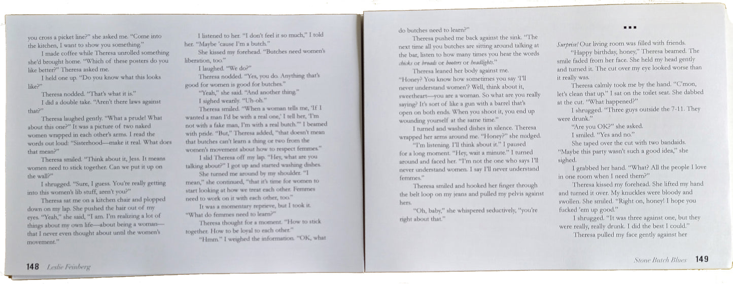 Stone Butch Blues by Leslie Feinberg