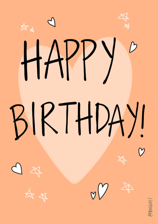 Happy Birthday! greetings card