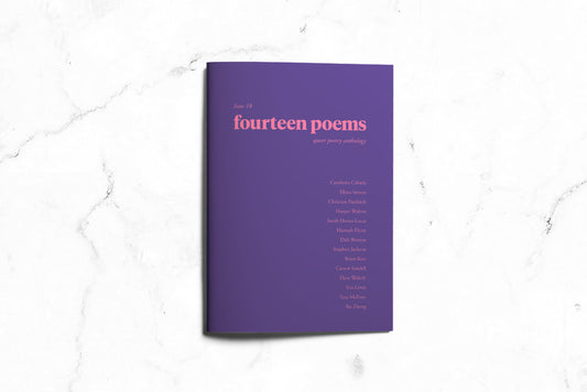 fourteen poems : an anthology of queer poetry; Issue 18