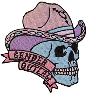 Gender Outlaw iron-on patch