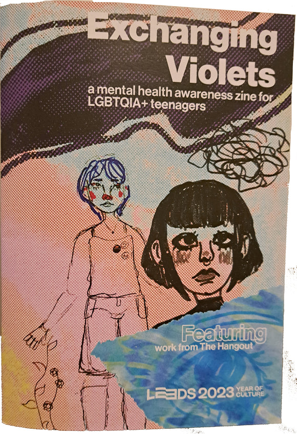 Exchanging Violets zine by The Hangout