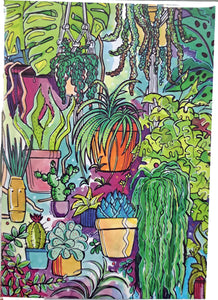 House Plant greetings card