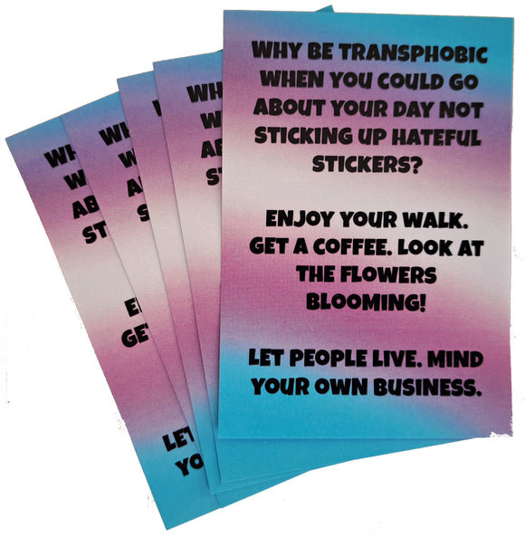 5x Mind your Business stickers