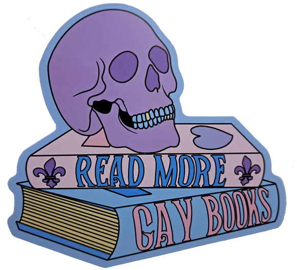 Read More Gay Books sticker