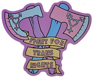 Fight for Trans Rights sticker