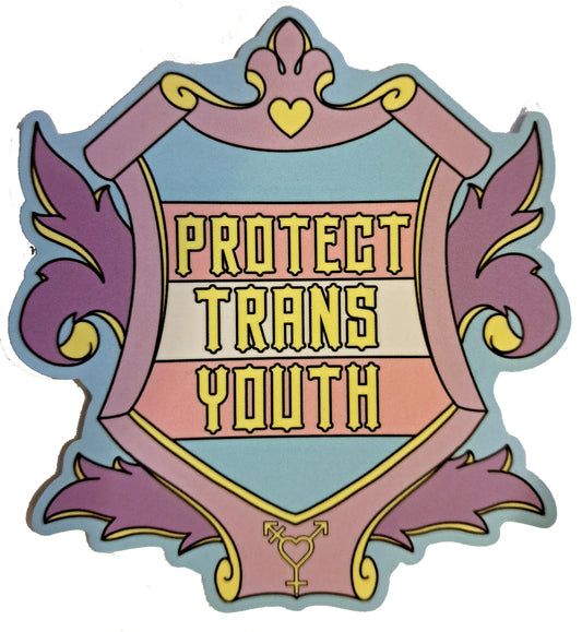 Protect Trans Youth sticker