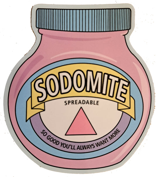 Sodomite sticker