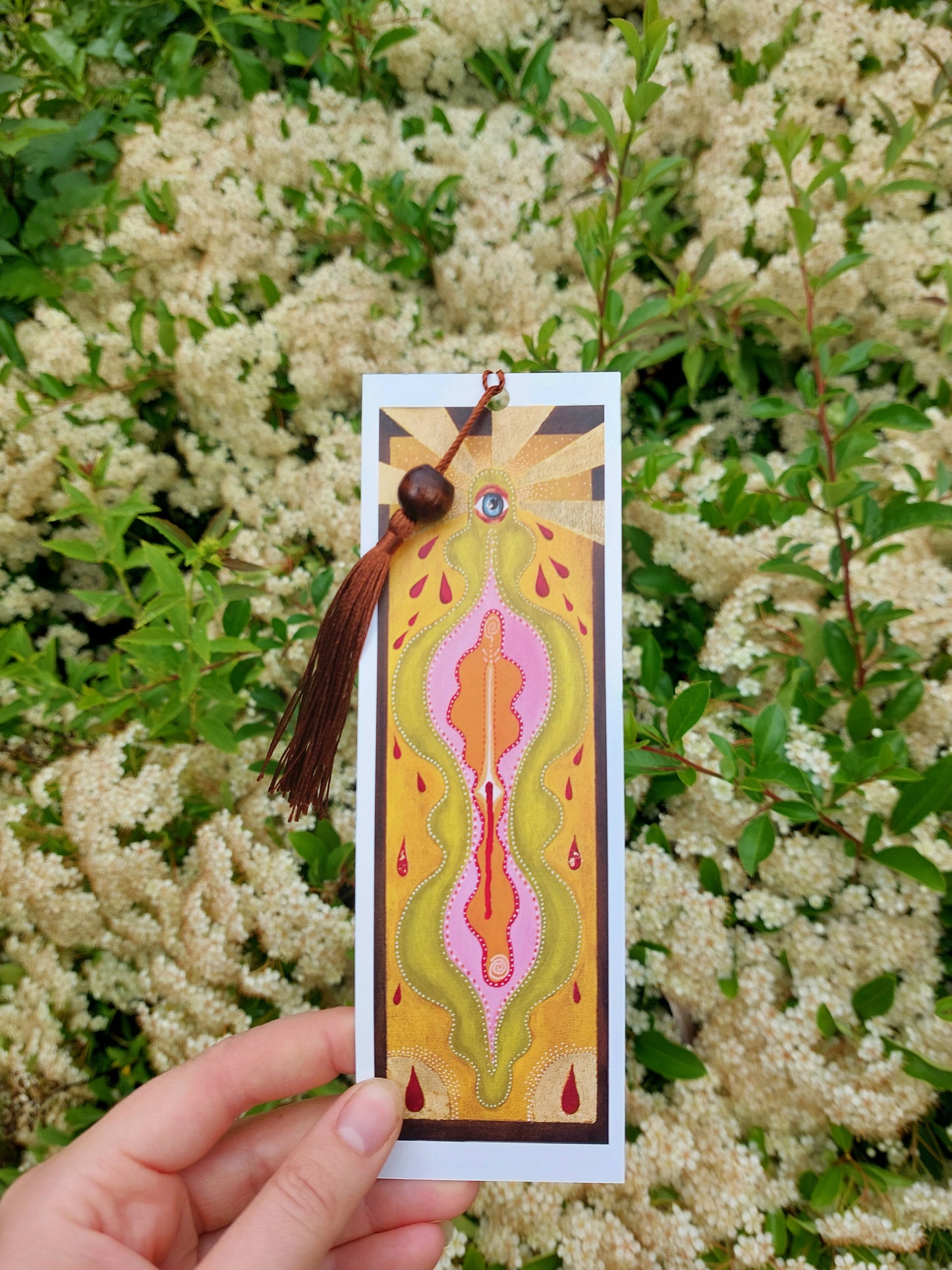 Vulva Bookmark: Yoni of The Sun