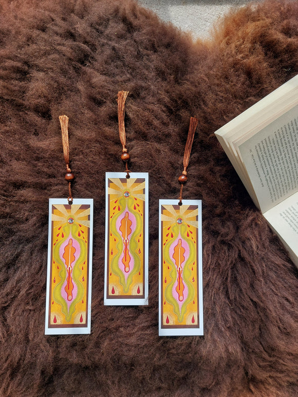 Vulva Bookmark: Yoni of The Sun