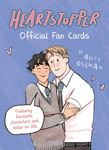 Heartstopper Official Fan Cards by Alice Oseman