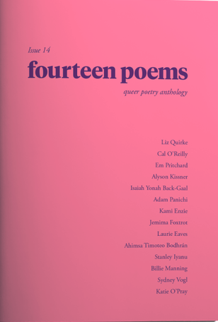 Fourteen Poems: Queer Poetry Anthology - Issue 14