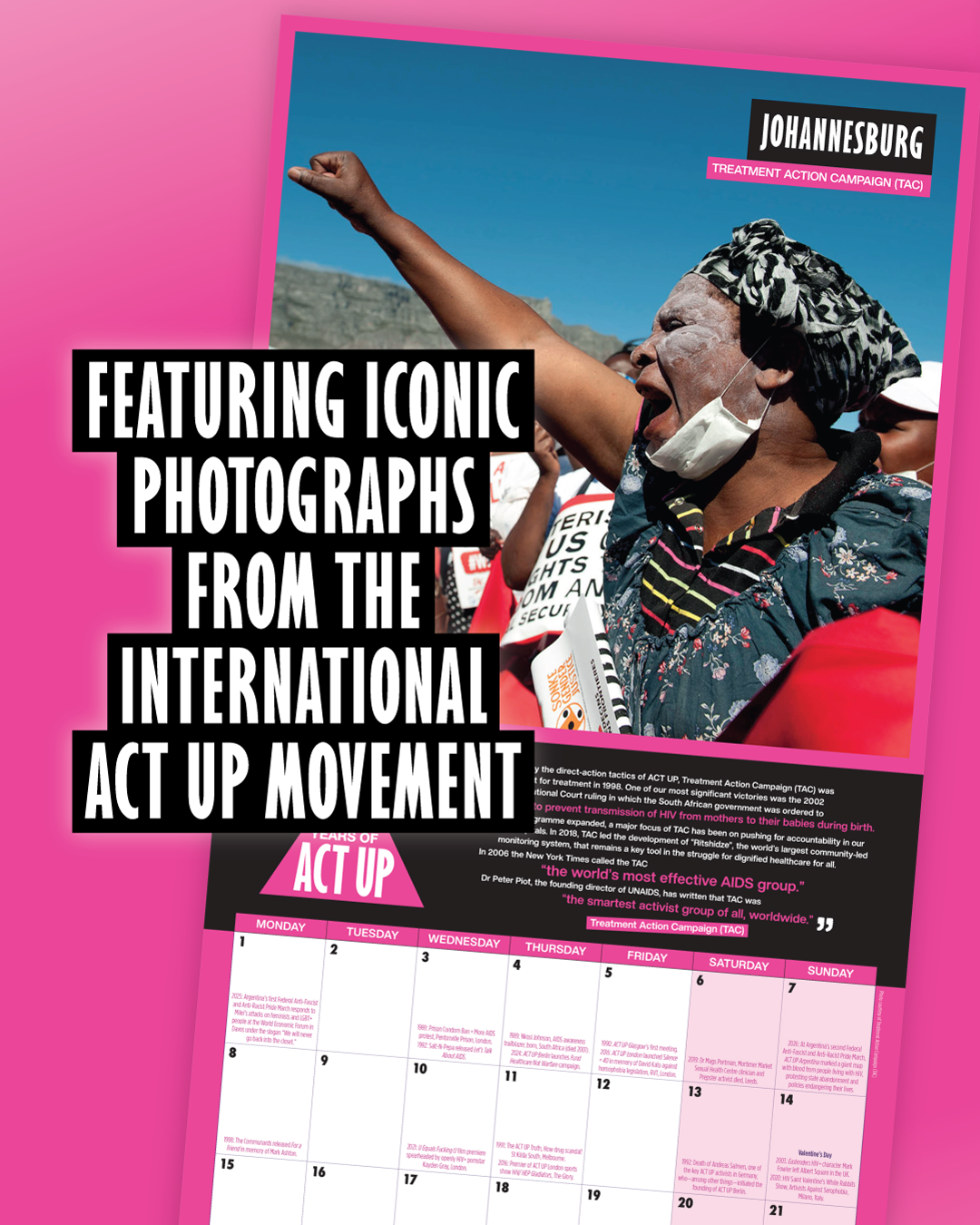 ACT UP at 40: Celebrating Resistance and Demanding Healthcare for All [2027 Calendar]