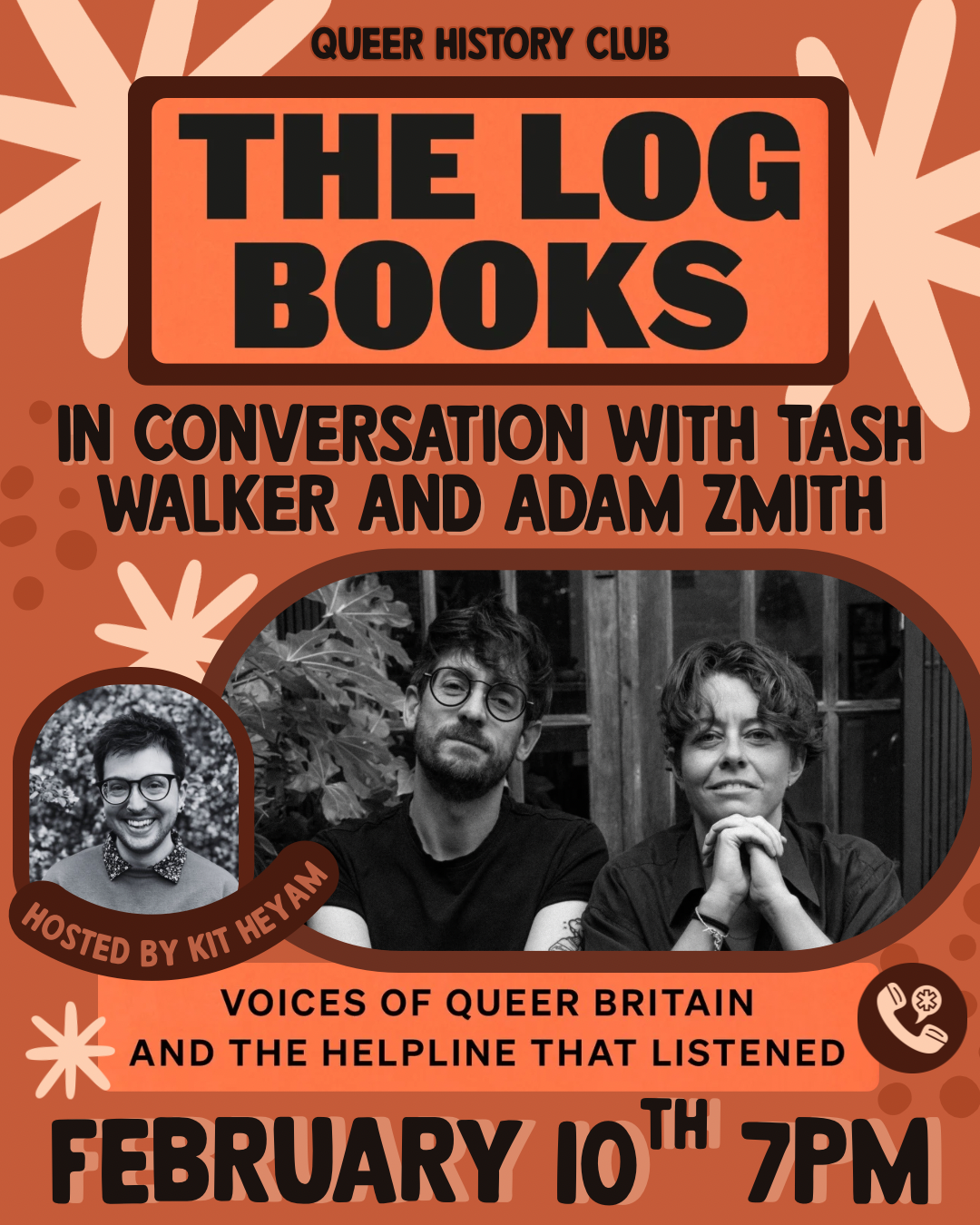 The Log Books: In Conversation with Tash Walker & Adam Zmith