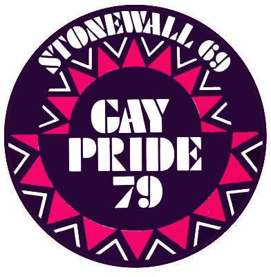 Gay Pride '79 Retro Badge