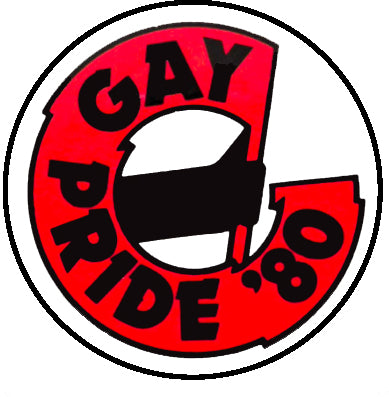 Gay Pride '80 Retro Badge