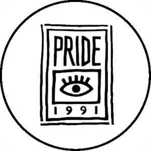 Gay Pride 1991 Retro Badge