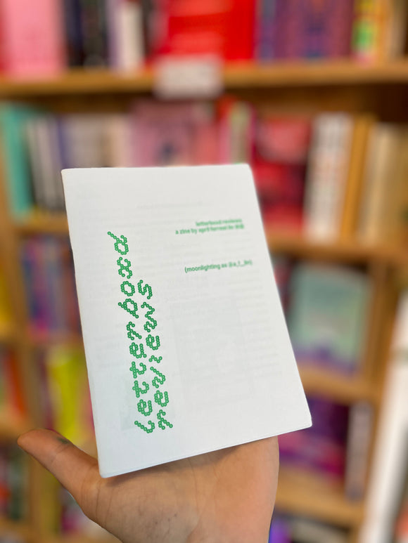 Letterboxd Reviews Fundraising Zine by April Forrest Lin