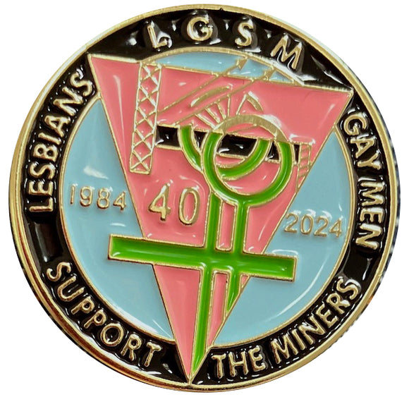 LGSM Enamel Badge