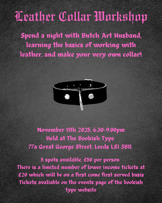 Leather Collar Workshop