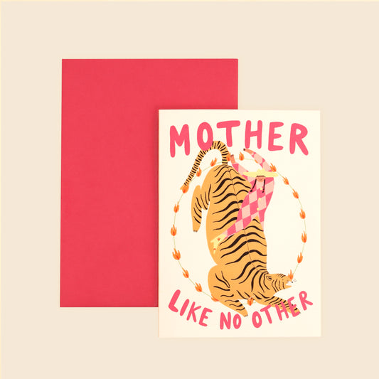 Mother Like No Other greeting card