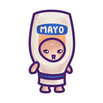 Mayo Cat Sticker