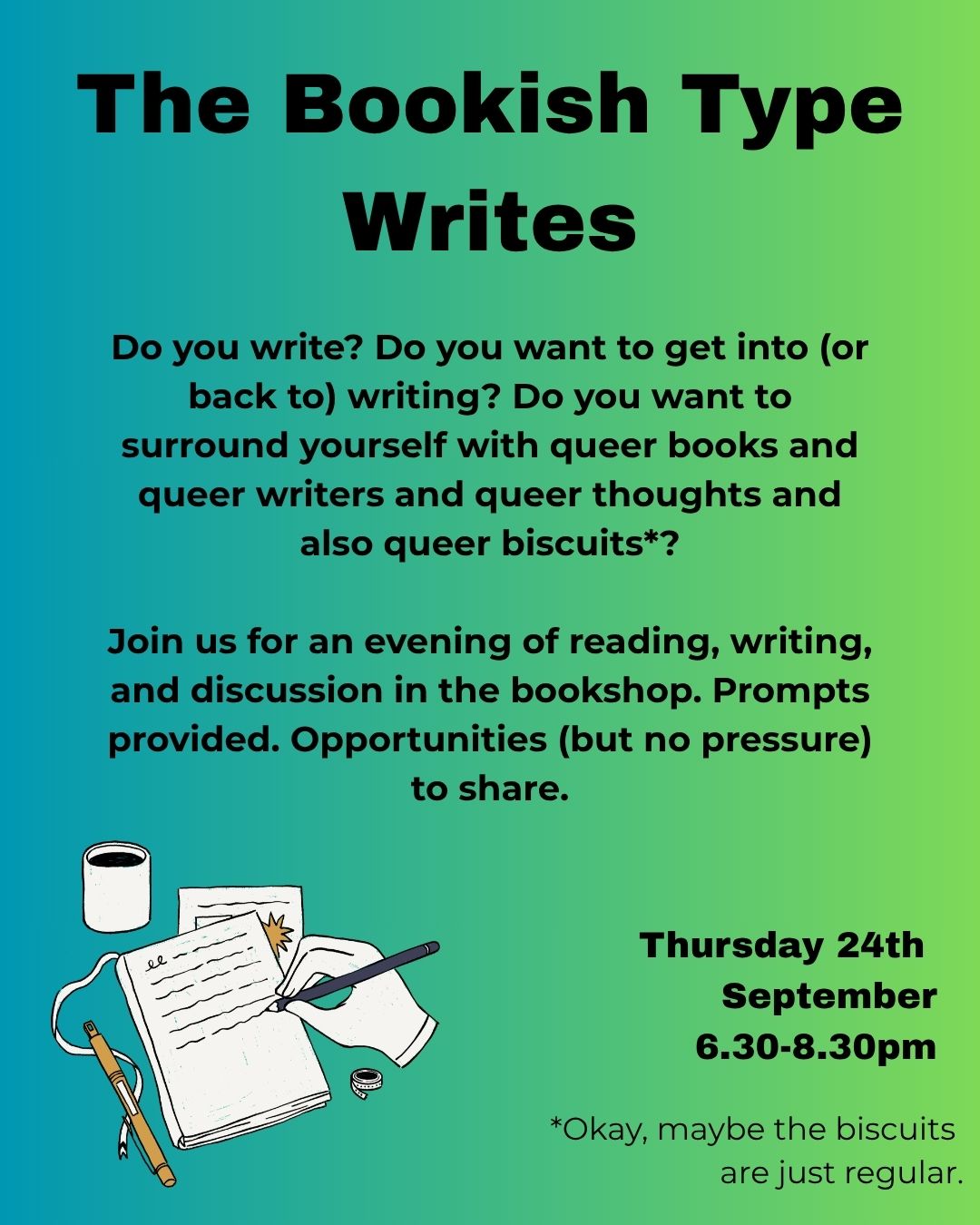 The Bookish Type Writes (September)
