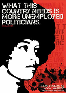 Angela Davis sticker