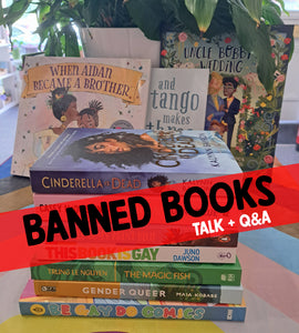 Banned Books talk with Harry-Anne & guests