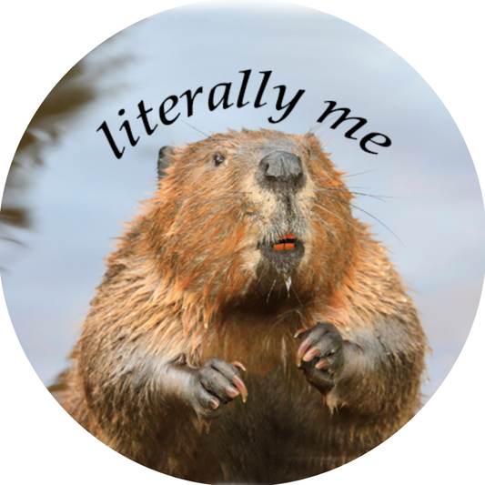 Literally Me: Beaver badge