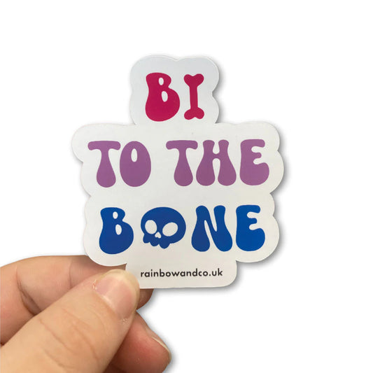 Bi To The Bone sticker