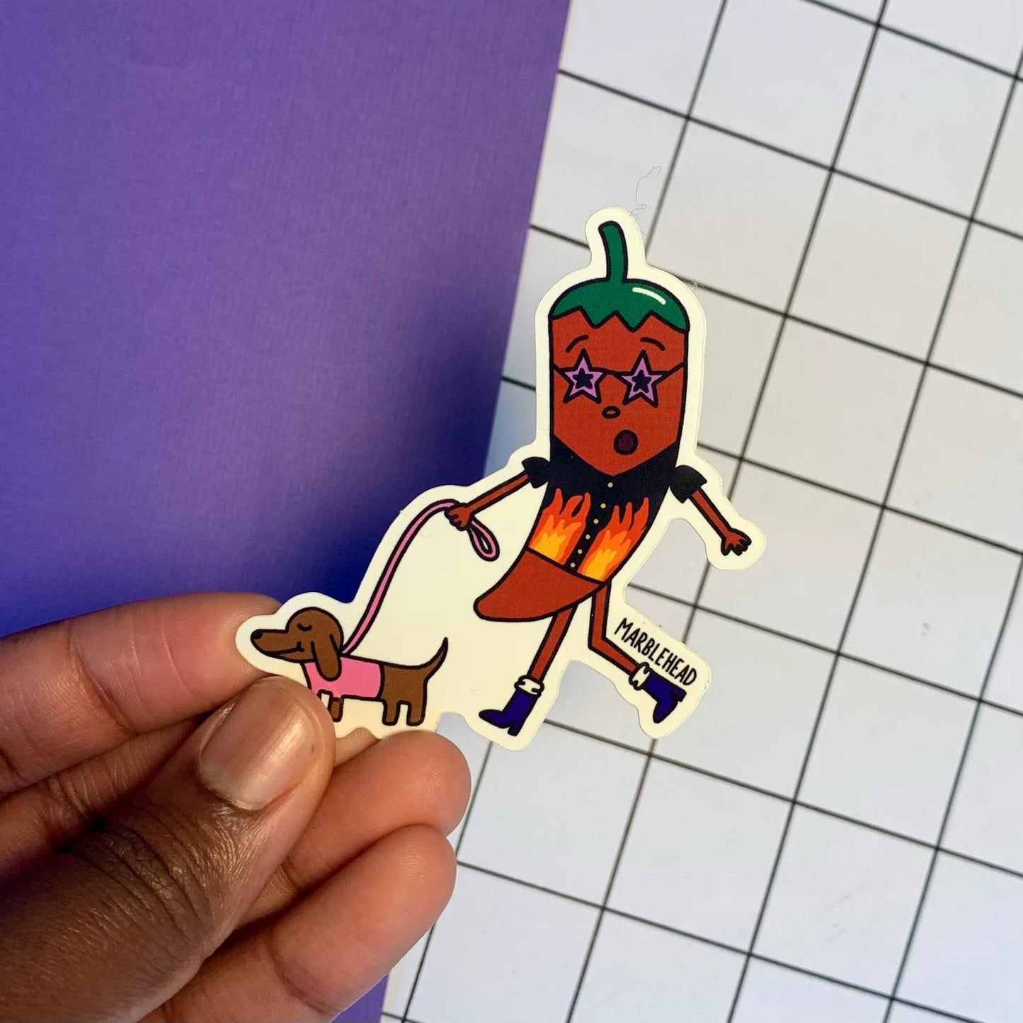 Chilli Dog sticker