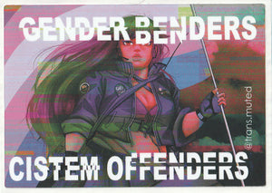 Gender Benders Cistem Offenders sticker